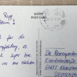 PostkarteausAegypten